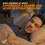 Agilmix Refill Magnetic Breathing Nasal Strips - 30, 60, 90-Days Supply for Enhanced Breathing - Compatible with Recharging, Nude & Transparent Color