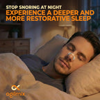Agilmix Refill Magnetic Breathing Nasal Strips - 30, 60, 90-Days Supply for Enhanced Breathing - Compatible with Recharging, Nude & Transparent Color