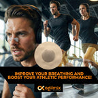 Agilmix Refill Magnetic Breathing Nasal Strips - 30, 60, 90-Days Supply for Enhanced Breathing - Compatible with Recharging, Nude & Transparent Color